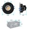 Luxrite 3 Inch Gimbal LED Recessed Downlight 5CCT 2700K-5000K 8W 600LM Dimmable Damp Rated IC Rated Black LR23221-1PK - alternate 7